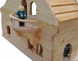 wood doll house